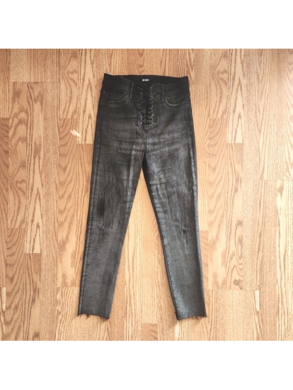 EUC Hudson High Rise Bullocks Jeans in Lace Up Super Skinny, Size 28
